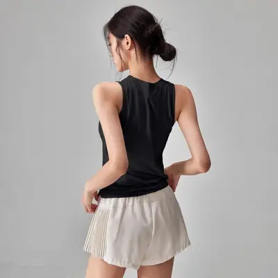 Women's Summer Fitness Set Quick-Dry Breathable Sports Vest - 9