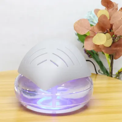 Leaf Pattern Multicolor Ambient Light Washable Household Air Purifier for Pets