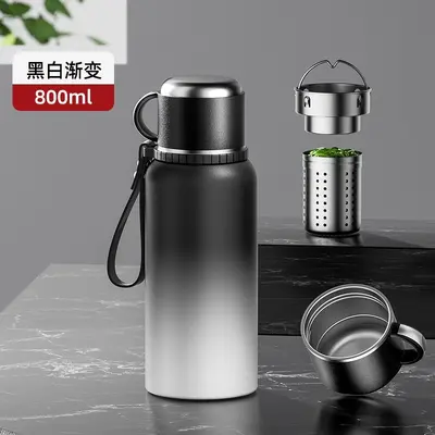 316 Stainless Steel Insulated Cup, Large Capacity with Infuser - 11