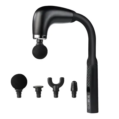 U-Hook Fascia Gun Electric Massager, Silent, LCD Display, Multi-Speed - 6