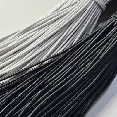 Farbiges Latex-Gummiband, rund, hochelastisch - 5
