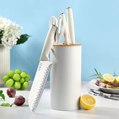 Mutfak bıçağı ev bıçak seti mutfak dilimleme bıçağı sebze ve et bıçağı meyve bıçağı gıda takviyesi paslanmaz çelik kadın mutfak bıçağı - 7