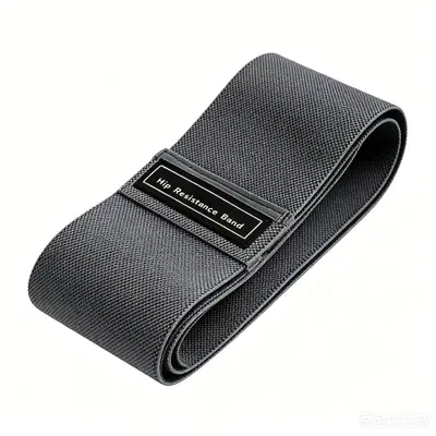 Yoga Resistance Band, Hip Lift Band, Anti-Roll Knitted Glute Ring - 12