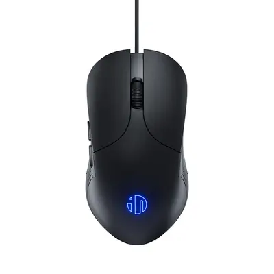 INPHIC B1 kablolu oyun faresi, makro özellikli, sessiz, ışıklı, iş ofisi masaüstü ve dizüstü bilgisayarlar için.