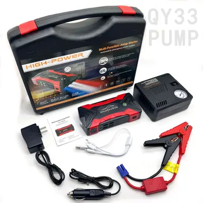 QY33 12V Car Jump Starter with Power Bank Function