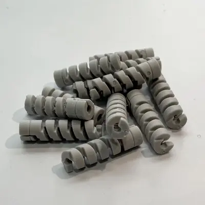 Data cable spiral organizer silicone anti-break cable wrapper - 12
