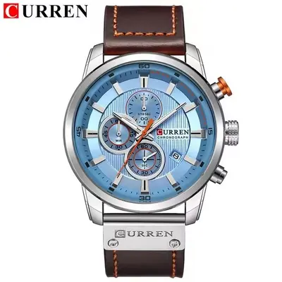 CURREN Herrenuhr, braun, wasserdicht - 10