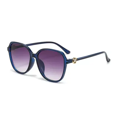Women's Sunglasses, UV Protection, Large Frame, Retro Style - 6