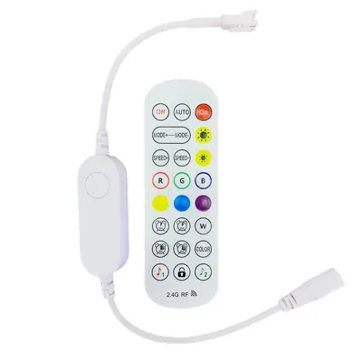 5V12V24V ışık şeridi fantom denetleyici 24 tuşlu Baolian lamba Bluetooth RGB dimmer renkli LED ışık şeridi kontrolü - 9