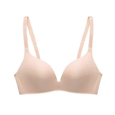 Seamless Wireless Girls' Bra for Small Chest, Thin Triangle Cup - 11