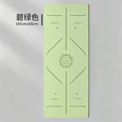 定制B02椰丝瑜伽垫PU橡胶防滑185*68*0.45cm跨境居家健身减震垫子 - 6