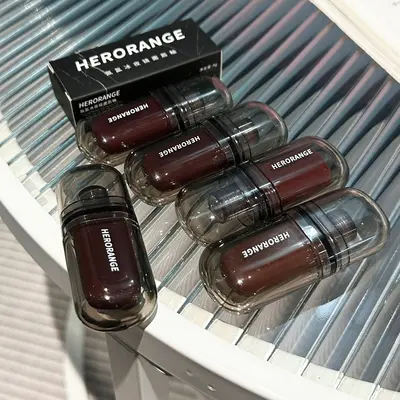 HERORANGE氤氲冰夜镜面唇釉 水光滋润嘟嘟唇显色不易沾杯显嫩唇彩