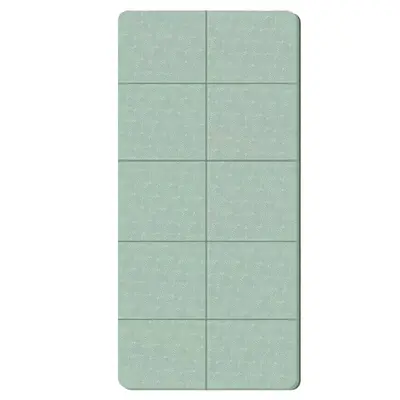 Foldable Portable Yoga Mat, Thickened Non-Slip Fitness Floor Mat - 6
