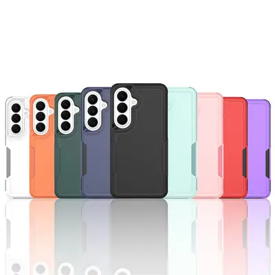 2-in-1 Anti-Drop Case for Samsung A57, Contrast-Color Protective Case for S26 Ultra