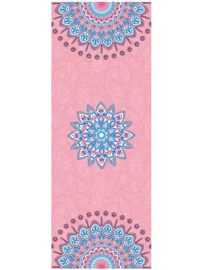 5mm Thick Suede Yoga Mat, Non-Slip, Shock-Absorbing - 5