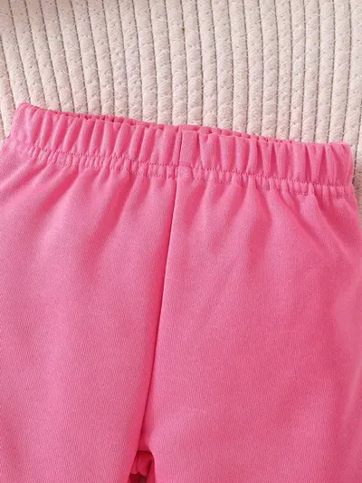 Babyset 2026 zweiteilig, Sweatshirt mit Schleife und Bündchenhose