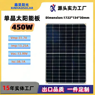 JA Solar Oriental Sunrise monokristallines Solarmodul 415W Einzelglas, 445W Doppelglas bei