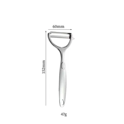 Paslanmaz çelik 3-in-1 sebze soyma bıçağı - 7