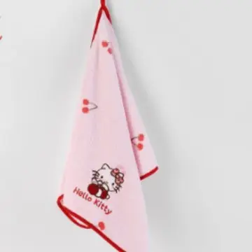 Kiraz KT Kedi Havlu Bornoz Takımı Mercan Polar Bornoz Kalın Su Emici Hızlı Kuruyan Banyo Ev Büyük Havlu Toptan - 11