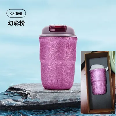 保温杯纯钛咖啡杯车载高档便携公司活动送礼品盒印刻字批发水杯子 - 11