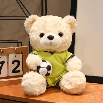 Fußball-Teddybär Plüschtier, WM-Geschenk - 12