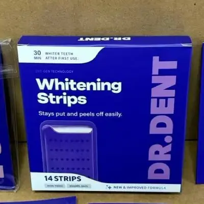 Dr dent Purple Teeth Whitening Strips - 9