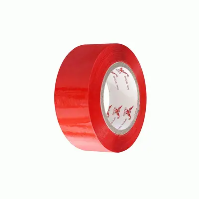Herstellergroßhandel 45mm rotes Verschlussklebeband, Verpackungskarton-Verpackung, Sortier-Kennzeichnungsband, gelbes buntes Klebebandpapier