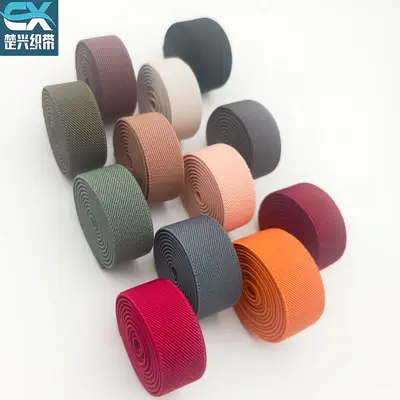 25mm Twill Elastic Band for Apple, Huawei, Xiaomi Watch Straps - 3