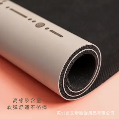 天然橡胶瑜伽垫小尺寸倒立平板支撑垫子防滑护膝护肘跪垫冥想坐垫