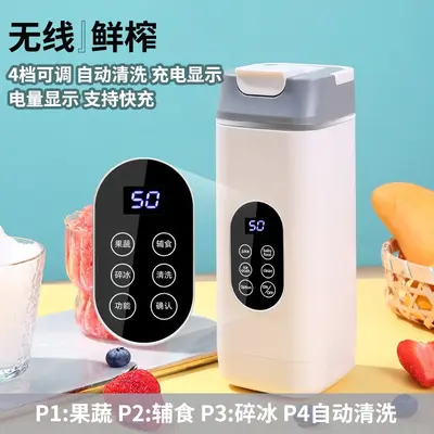 Portable juice blender USB rechargeable