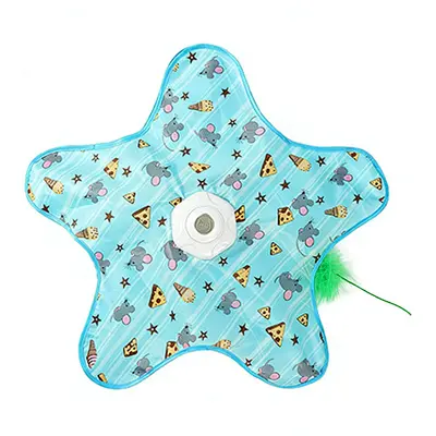 Electric Hunting Cat Toy, Self-Play Interactive Cat Game - 10