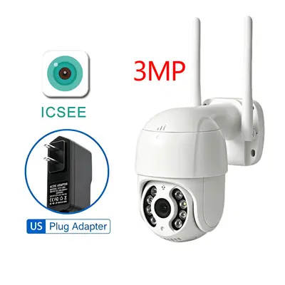 跨境家用无线wifi网络摄像头ptz360度旋转球机监控器icsee - 7