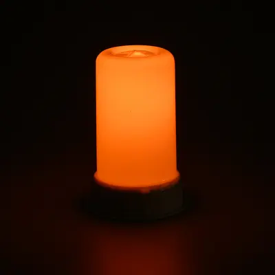 LED Artificial Flame Lamp, Battery-Powered Decorative Outdoor Fire Effect Light - 7