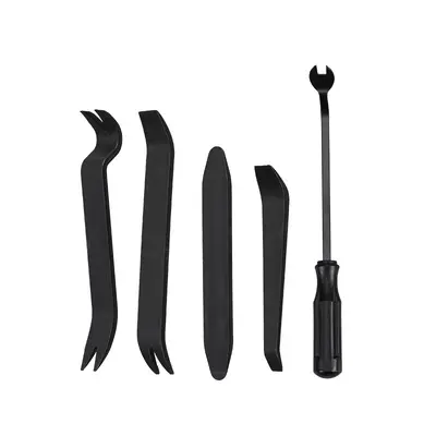 4-Piece Car Audio Disassembly Pry Tool Set, Dash Cam Wire Routing