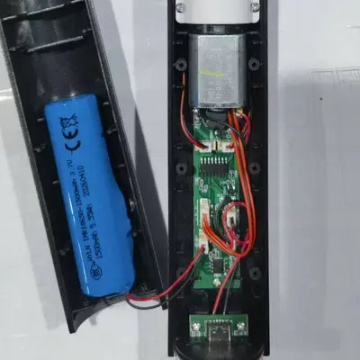 新品电动按摩梳红蓝光养发仪防脱发油涂抹梳头皮上药器抓揉生发梳
