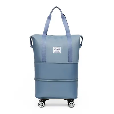 Universal wheeled travel luggage, wheeled travel suitcase, large capacity bag, women's foldable trolley bag, shopping cosmetics bag - 10