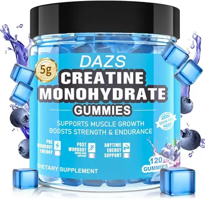 CREATINE GUMMIES Creatine Vitamin Gummies 120 Pcs
