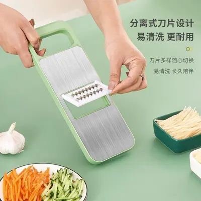 Multifunctional vegetable slicer, potato grater, hand guard - 3