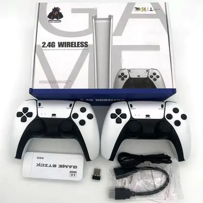 Портативная игровая консоль 20000+4K высокого разрешения, портативная, с двумя контроллерами для использования дома с телевизором, M15PS1 mini беспроводная