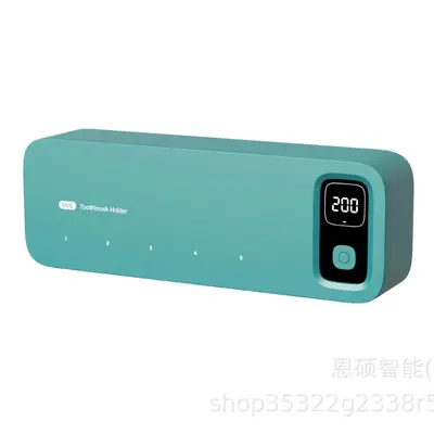 UV Toothbrush Sterilizer Disinfection Box Automatic Drying Electric Bath Storage Rack Wall-mounted No Drilling - 10