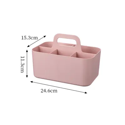 Desktop storage box multi-compartment, portable, home and office - 12