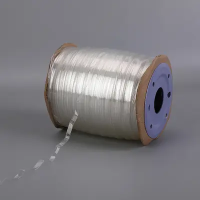 Schwarzer transparenter elastischer TPU-Schultergurt, matt, 4 mm, 5 mm, 6 mm, 8 mm - 4