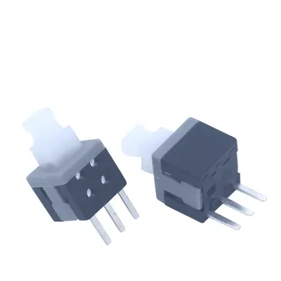 Self-Locking Key Switch 5.8 x 5.8 and 7 x 7 mm, Single and Double Row