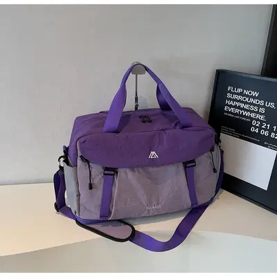 Women's travel bag with dry and wet separation, large capacity - 10