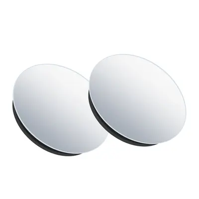 Car reverse small round mirror, rotating adjustable wide-angle frameless rear-view mirror, blind spot mirror, reverse auxiliary rear-view mirror - 8