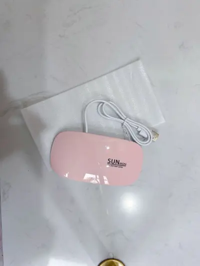 Portable LED nail lamp, foldable, USB rechargeable - 12