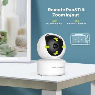 SM650 5-Inch HD Baby Monitor Camera