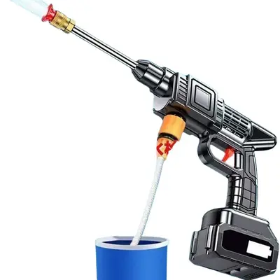 Cordless Portable Car Washer High-Pressure Lithium Battery - 5