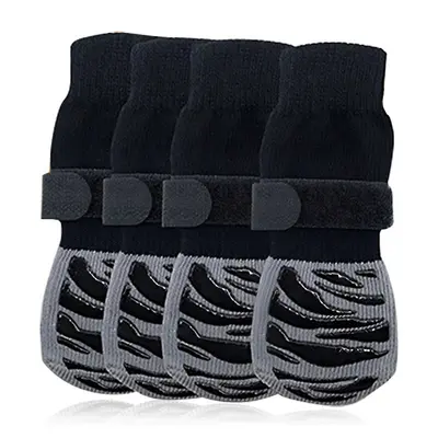 Non-Slip Indoor Socks for Medium and Large Dogs - 7