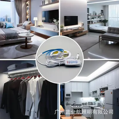 USB Touch Dimmer Switch for 2835 LED Strip 5V, Stepless Dimming